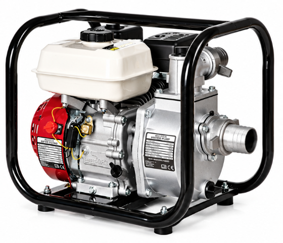 Motopompa pentru Apa 2" FERMAX XAP MX1664 Motor 2 Timpi pe Benzina Cadru Metalic